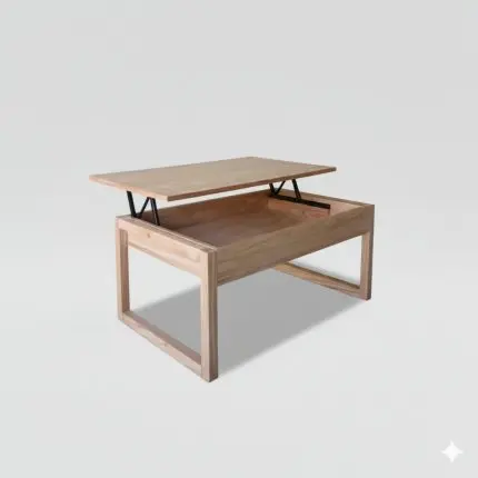 Mesa Ratona Levadiza | Madera Paraiso | 6 CUOTAS SIN INTERES