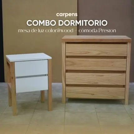 COMBO DORMITORIO 1 | 6 CUOTAS SIN INTERES