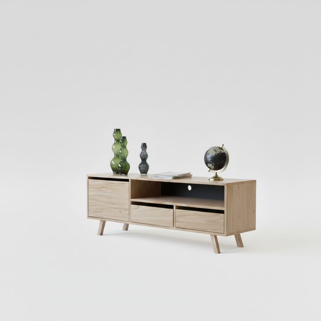 Rack TV Nórdico | Madera paraíso Rack TV Nórdico | Madera paraíso